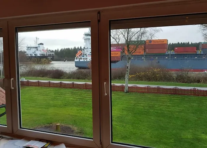 Ferienwohnung Mit Wunderschoenem Blick Auf Den Nord-Ostsee-Kanal